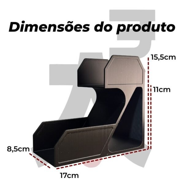 Suporte mangá livros 2 andares PLA